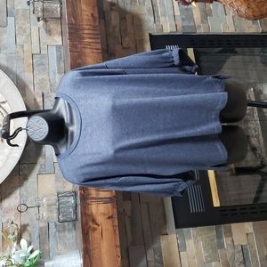 Banana republic factory baby french terry elbow-sleeve sweatshirt